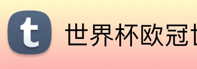 世界杯欧冠世界杯对比 Logo